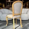 Silla Signora / Madera y tapizado beige en Beige, Rústico - Sillas, Uruguay | Fabrica Italiana, vista 5 de 5