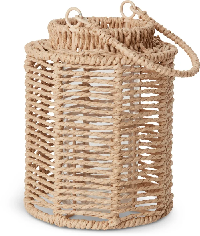 Farol MANDRUP Ø15xA20cm natural en Madera natural - Velas y Portavelas, Uruguay | JYSK, vista 2