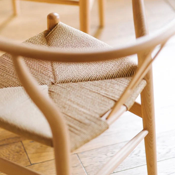 Silla Wishbone - Natural en Madera natural - Sillas, Uruguay | Samic, vista 4