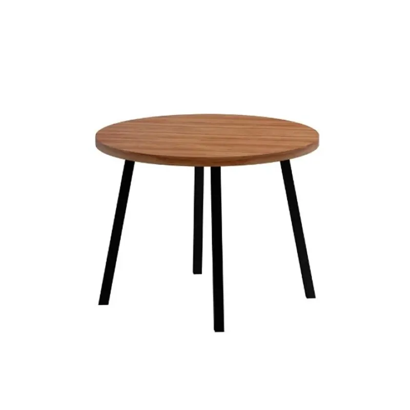Mesa Star Redonda - Negro en Negro - Mesas de comedor, Uruguay | Ecowood