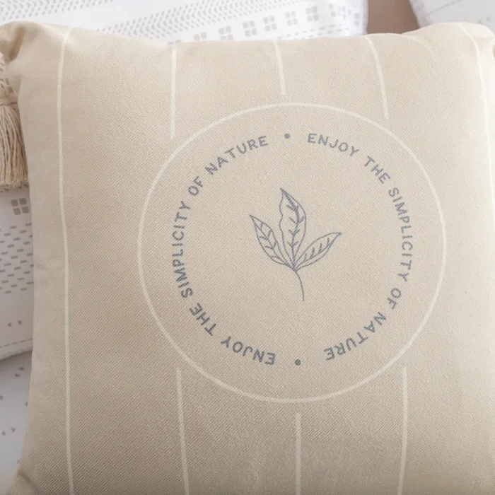Funda de Almohadón Nature en Beige - Textiles, Uruguay | Arredo, vista 3