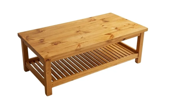 Mesa de Living Parrilla MUESTRA en Madera natural - Mesas de living, Uruguay | Finkel