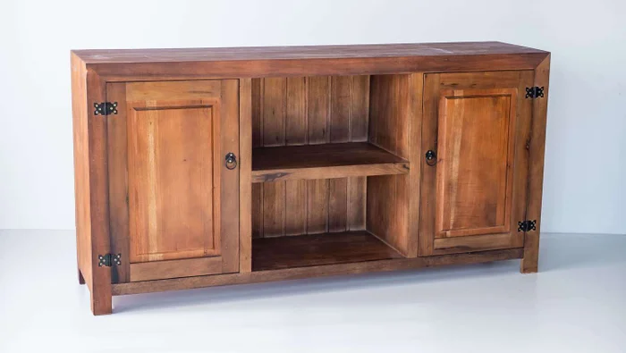 RACK / APARADOR ITAPEMA 1,60mt en Marrón - Muebles para TV, Uruguay | Fundamento Muebles, vista 2