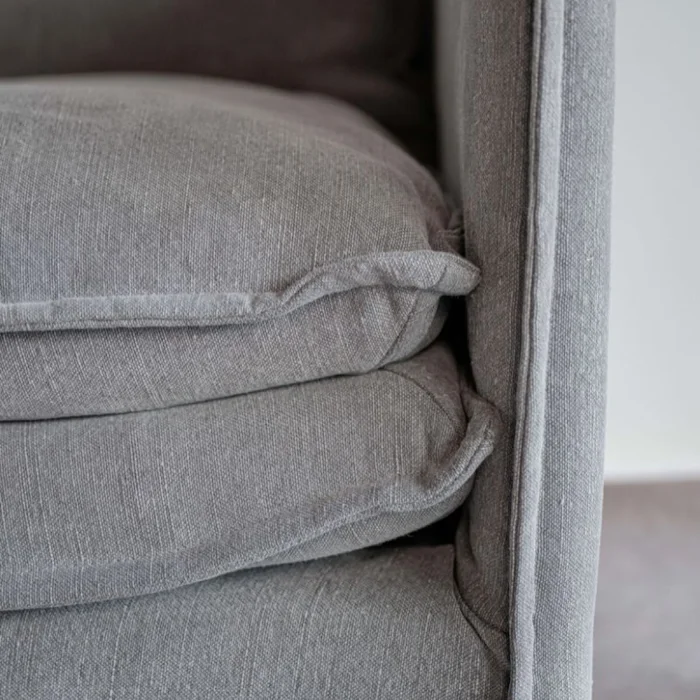 Sofá Confortare - 2 Cuerpos / Gris en Gris - Sillones y sofás, Uruguay | Fábrica Italiana, vista 2