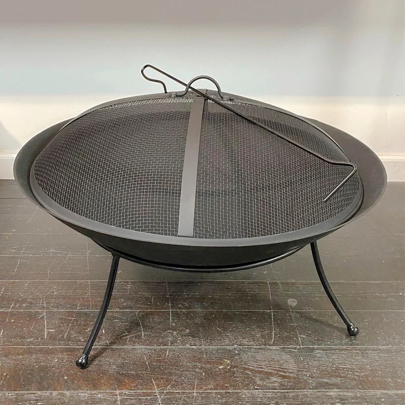 Brasero California en Negro - Muebles para el exterior, Uruguay | Alta Gracia Deco, vista 5