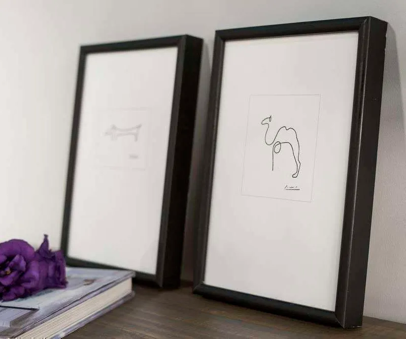 CUADRITO CAMELLO DE PICASSO en Blanco - Decoración de pared, Uruguay | La Iberica