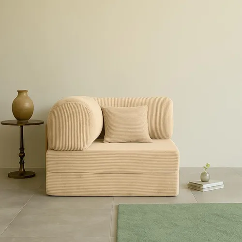 Sofá Teddy - Individual en Beige - Sillones y sofás, Uruguay | Bloop Home
