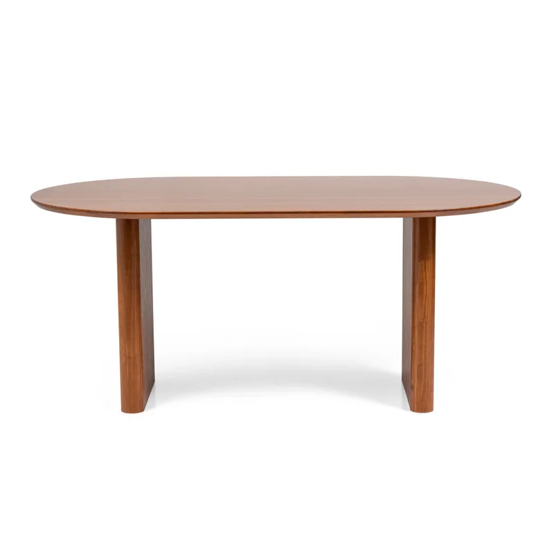 Mesa De Comedor Moma - Garapa en Marrón - Mesas de comedor, Uruguay | Casa Brava, vista 3