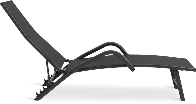 Reposera NORDSTRAND A59xL191 negro en Negro - Muebles para el exterior, Uruguay | JYSK, vista 3