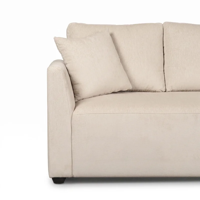 Rinconera Logan - Tela Aquaclean Sustentable - 3 cuerpos - A fabricar en Beige - Sillones y sofás, Uruguay | Nyr, vista 3