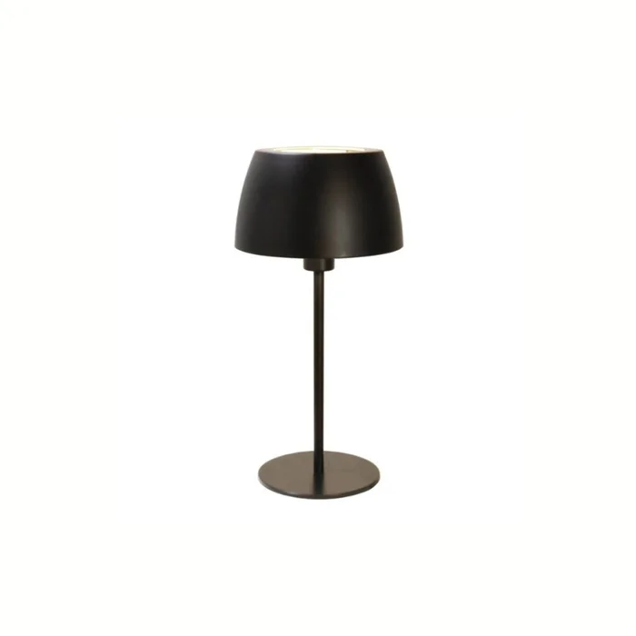 Lampara de mesa - Bombe - Metal Negro en Negro - Lámparas de mesa, Uruguay | Rústico Hogar