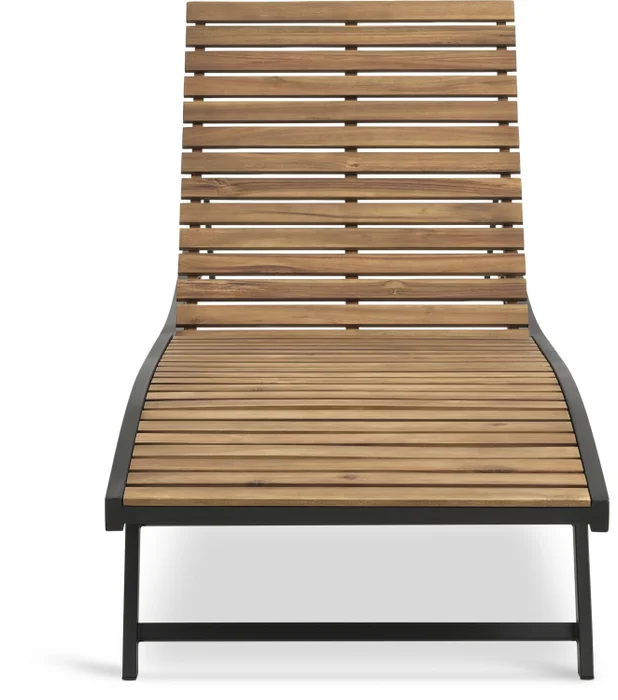 Reposera BAGMARKEN A70xL200 madera dura en Madera natural - Muebles para el exterior, Uruguay | JYSK, vista 3