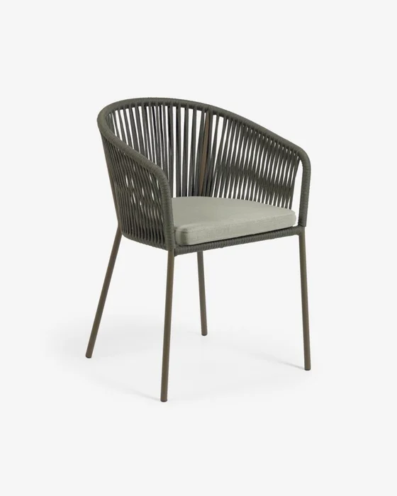 Silla Yanet cuerda verde en Verde - Muebles para el exterior, Uruguay | Kavehome
