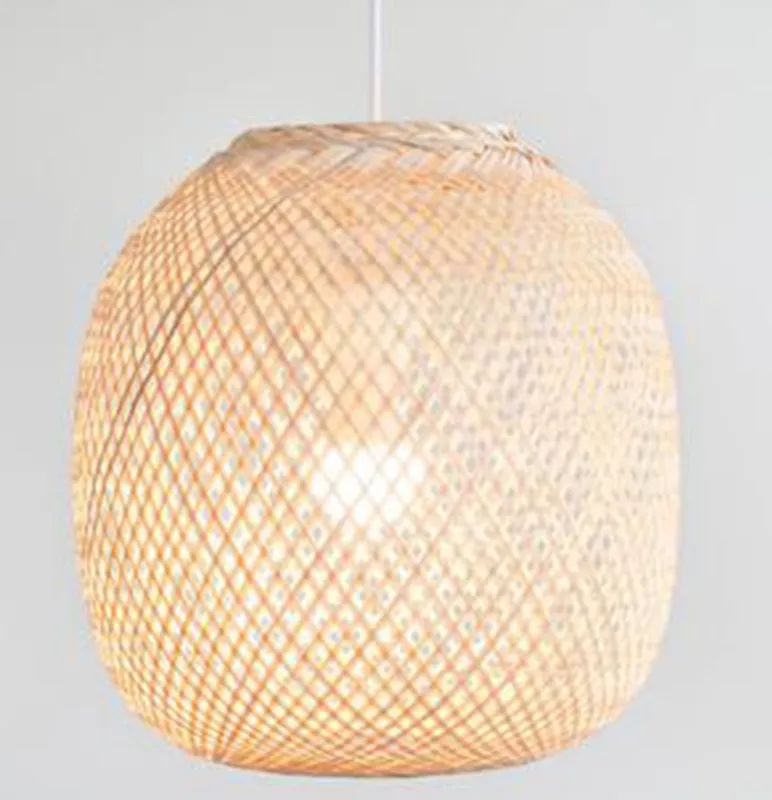 Pantalla Bamboó Bola en Madera natural - Lámparas colgantes, Uruguay | Decoramuss