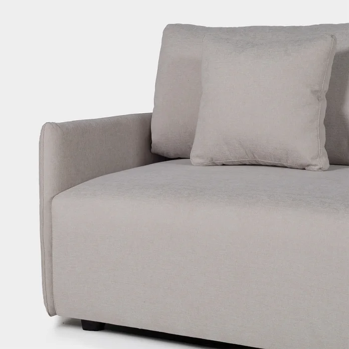 Sofá Modulare - 2 módulos - Tela Microfibra - FX4-10 (Beige) en Beige - Sillones y sofás, Uruguay | Nyr, vista 5