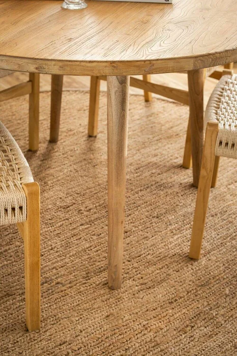 MESA COMEDOR NORDICA - OLMO NATURAL - 1.20 MTS en Madera natural - Mesas de comedor, Uruguay | La Iberica, vista 13