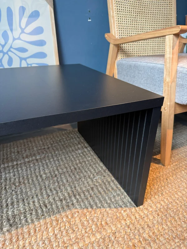 Mesa de Centro Capri 110 cm – Negro en Madera natural - Mesas de living, Uruguay | Berna Home, vista 5