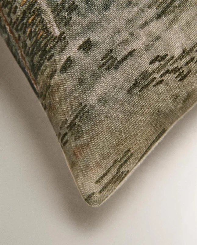 FUNDA COJÍN ESTAMPADO PAISAJE - Textiles, Uruguay | Zara Home, vista 4