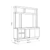 Rack Modular Tv 2 Puertas Con Patas Hasta 50 Pulgadas Valenca - Muebles para TV, Uruguay | Lais Muebles, vista 4 de 4