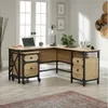 Escritorio Esquinero en L - Sauder - Linea Steel River en Madera natural - Escritorios y sillas de escritorio, Uruguay | Rústico Hogar, vista 2 de 5