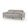 Sofá Keisy - Tela Microfibra - 3 cuerpos - Nikki 6 (Greige) en Gris - Sillones y sofás, Uruguay | NYR, vista 2 de 8