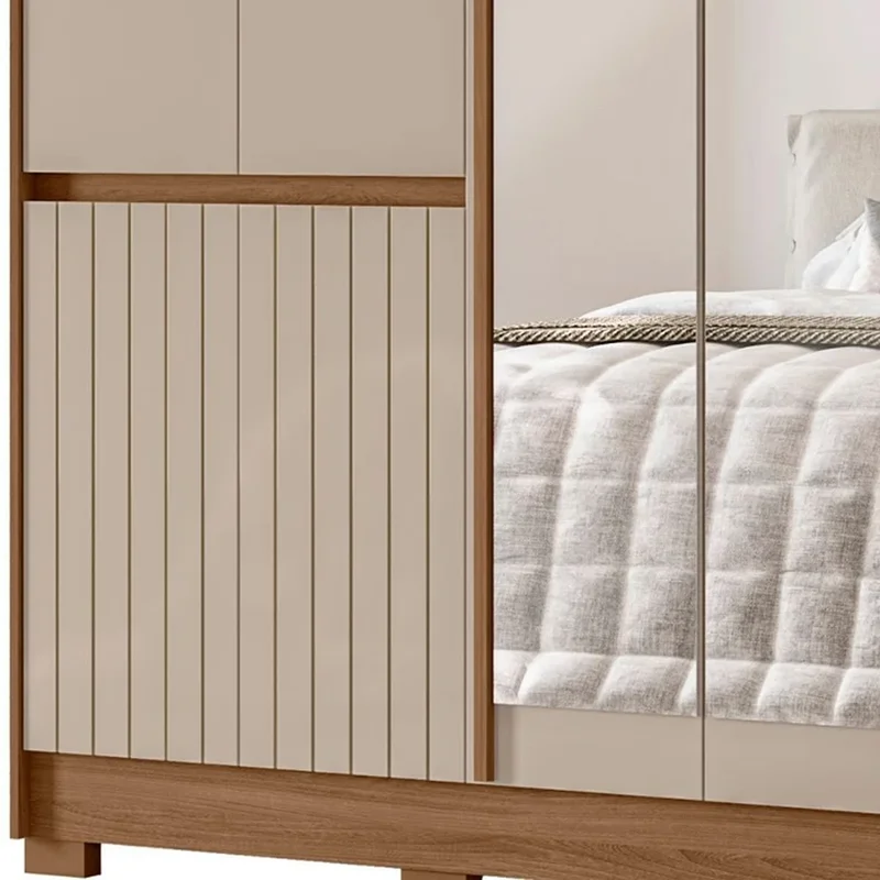 Ropero Placard Dormitorio 10 Puertas 4 Cajones Con Espejo en CARVALHO / FENDI - Muebles, Uruguay | Soy Hogar, vista 5