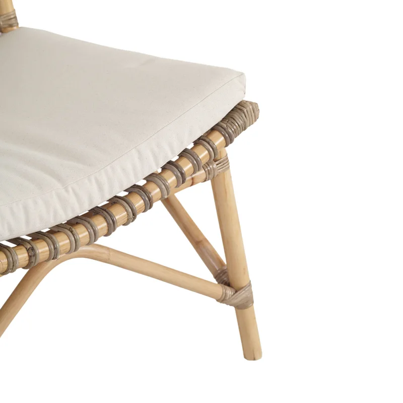 Butaca Rattan Natural-beige Suri Natural en Madera natural - Sillones y sofás, Uruguay | Divino, vista 4