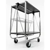CARRITO PLEGABLE 3NIVELES 40x63x70CM NEGRO Y METAL - Mesas de comedor, Uruguay | Decohogar, vista 4 de 6