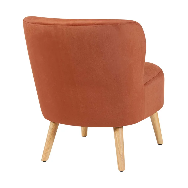 Butaca Tela Naranja Mila Terracot en Terracota - Sillones y sofás, Uruguay | Divino, vista 5
