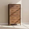 Cajonera 5 Cajones Madera Marron Millenium en Marrón - Cómodas, Uruguay | Divino, vista 1 de 3