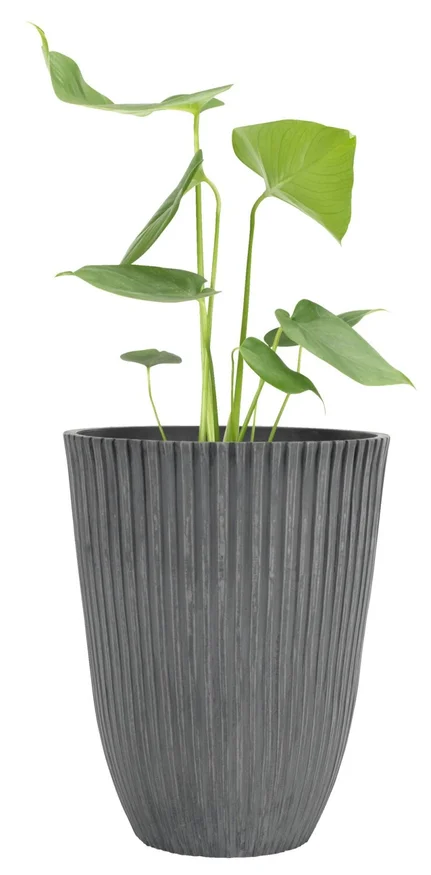 Maceta MYGGA Ø29xH36 gris en Gris - Muebles para el exterior, Uruguay | JYSK, vista 2