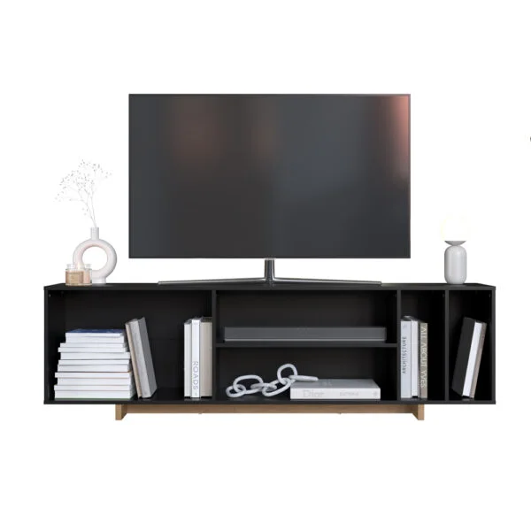 Rack Cuenca en Negro - Muebles para TV, Uruguay | Palermo Casa Deco, vista 3