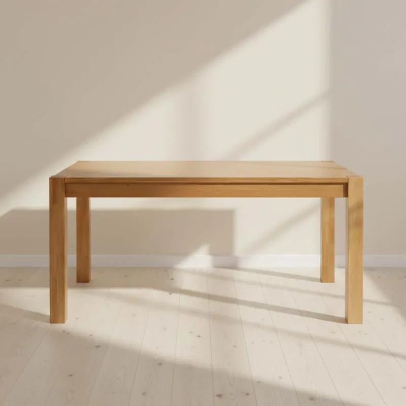 Mesa De Comedor Madera Marron Toledo en Marrón - Mesas de comedor, Uruguay | Divino