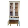 Aparador Cristalero 4P Mel/blanco Linea Nordica en Madera Maciza - Comedor, Uruguay | Que Sal Muebleria, vista 2 de 6