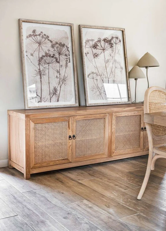 APARADOR BAJO - RACK OLMO NATURAL - 2.10 MTS en Madera natural - Muebles para TV, Uruguay | La Iberica, vista 10