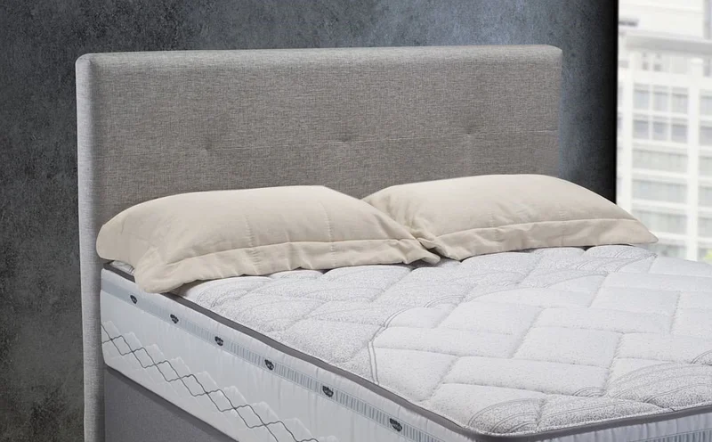 Respaldo Herval 1 Plaza - Gris en Gris - Respaldos de cama, Uruguay | Berna Home, vista 4