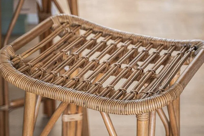 BANCO DE BAR - RATTAN - SIKA DESIGN - Sillas, Uruguay | La Iberica, vista 5