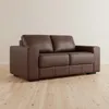 Sillón 2 Cuerpos Cuero-100-natural Marron Texas Caramelo en CARAMELO - Sillones y sofás, Uruguay | Divino, vista 1 de 3