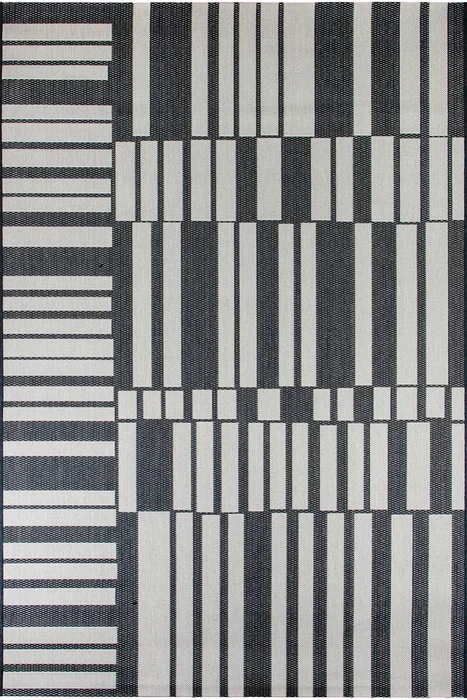 ALFOMBRA LINEO LIN/B162/9H08/ 200X290 BLACK/WOOL en Multicolor - Alfombras, Uruguay | Vinibel