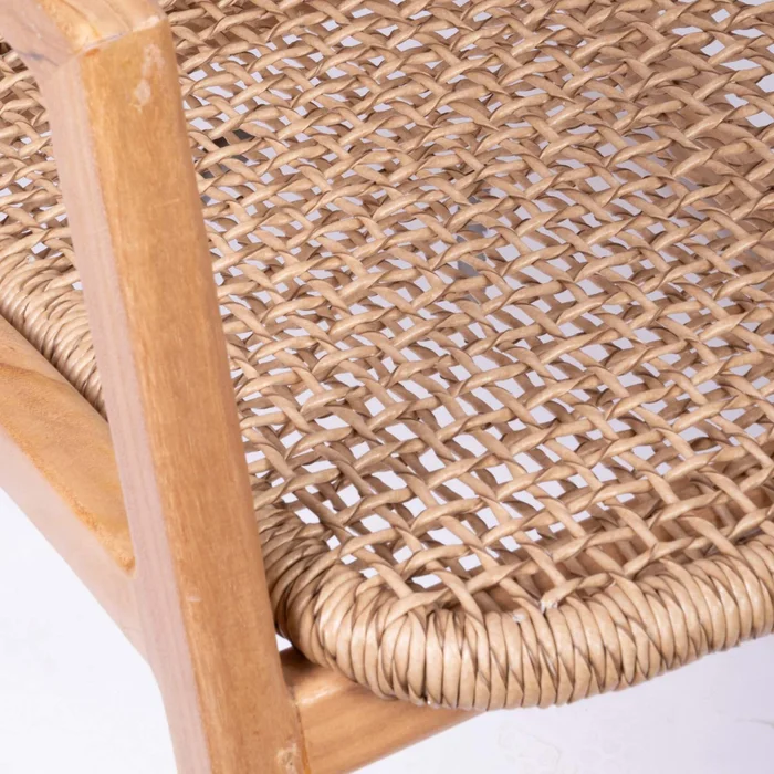 Butaca Mecedora Madera Natural-beige Curazao en Beige - Muebles para el exterior, Uruguay | Divino, vista 6