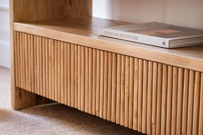 RACK STUDIO NATURAL- 1.40 MTS en Madera natural - Muebles para TV, Uruguay | La Iberica, vista 4
