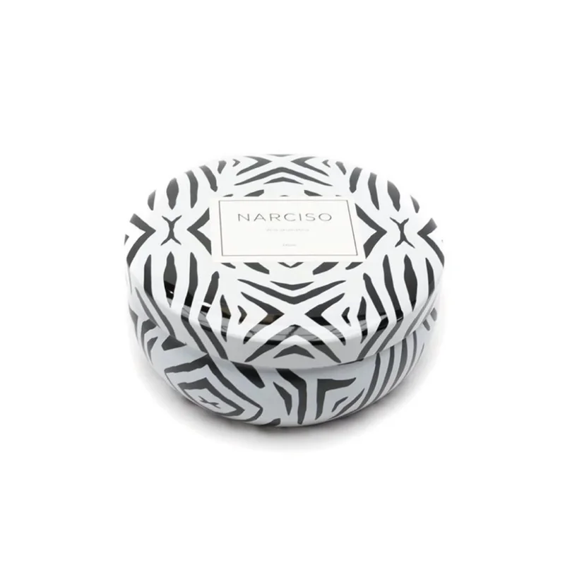 VELA AROMATICA 370ML LATA DISEÑO CEBRA - Velas y Portavelas, Uruguay | Koz, vista 3