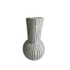 FLORERO LINES 14X14X28CM BLANCO en Blanco - Jarrones, Uruguay | Decohogar, vista 1 de 2