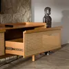 Rack Dune - Con tejido - Natural en Marrón - Muebles para TV, Uruguay | NYR, vista 3 de 4