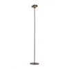 LAMPARA DE PIE ANILLO MARRÓN DIMERIZABLE Y CCT 9W CON CONTROL - 140CM en Marrón - Lámparas de pie, Uruguay | Iluminica, vista 1 de 6