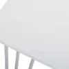 Mesa de comedor BANNERUP 76x120 blanco/cromo en Blanco - Mesas de comedor, Uruguay | JYSK, vista 2 de 2
