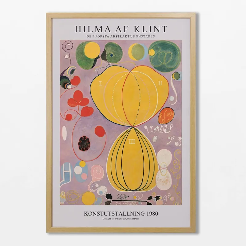 Hilma Af Klint - The Ten Largest No7 en Multicolor - Láminas, Uruguay | La Cuadrería