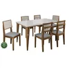 Juego de comedor Safari 6 sillas - Moderna Hogar - Mesas de comedor, Uruguay | Moderna Hogar, vista 2 de 4