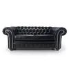 Sofá Chesterfield Divo - Cuero Natural - 2 cuerpos - A fabricar en Marrón - Sillones y sofás, Uruguay | NYR, vista 4 de 5