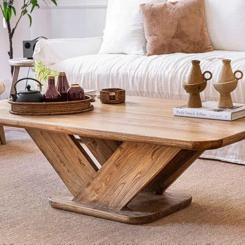 MESA LIVING VIGO - 1.50 X 0.80 en Madera natural - Mesas de living, Uruguay | La Iberica